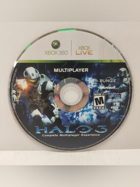 Xbox 360 Halo 3 Multiplayer Game Disc